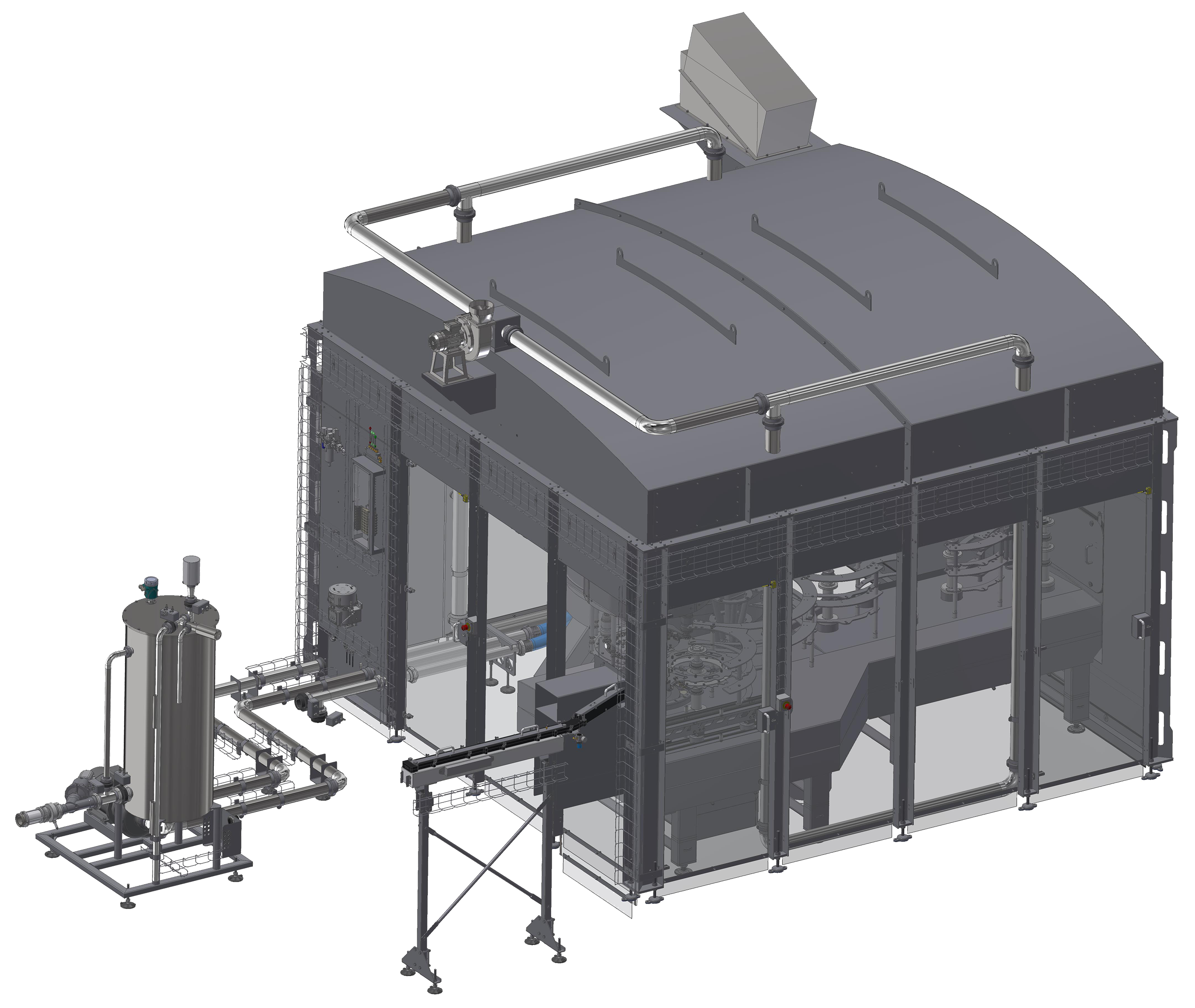 HEVS - Electronic volumetric filling system for sparkling products 